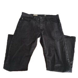 Adriano Goldschmied 34 x 30 Black The Protege Straight Leg Jeans